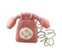 Portable Infant Photography Tools Handmade Felt Slippers Coffee Cup Phone Shape for Baby Milestones Capturing Lightweight Newborn Photoshoot Materials