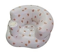 Portable Inflatable Baby Seat Waterproof Infant Floor Chair Comfortable Sit Me Up Floor Seat for Sitting Up Built-in Valve Toddler Support Blow Up Baby Chair Essentials for Babies 3 Months & Up
