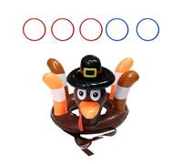 Portable Inflatable Throwing Game Ideal for Children Adults and Group Activities in Any Setting Thanksgiving Party Decor