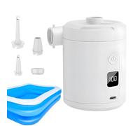 Portable Inflator Air Pump,Rechargeable Inflatable Pump Cordless | Small Blow Up Tool, Automatic Inflating Deflating Device for Outdoor Camping Sleep Beds Pool Floats Swimming