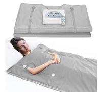 Portable Infrared Sauna Blanket for Fast Recovery,Infrared Blanket Sauna for Relaxation,A Relaxing Infrared Sauna Blanket,Portable Infrared Sauna,for Home Therapy,Detox (Gray)