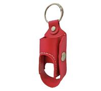 Portable Inhaler Holder - Leather Case, Secure Keychain Attachment, Compact Carry Pouch Design | Travel Protection Camping School Home Organization Safe Transport Accessory