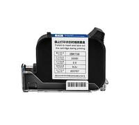 Portable Inkjet Coder, Handheld Printer Portable Small Coding Machine Mini Inkjet Printer Multi-language Printing Logo Quick-drying Inkjet Printers(Yellow quick drying)