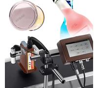 Portable Inkjet Printer for Commercial Date Coding with Touch Screen, Automatic and Online Operation