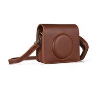 Portable Instant Camera Bag Camera Case Retro Style PU Leather Carrying Case Replacement for Kodak C300R/ Mini Shot 3 with Adjustable Shoulder Strap