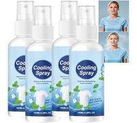 Portable Instant Cooling Mist Spray for Face & Body, Summer Outdoor Sports Running Mist, Refreshing Hydrating Spray for Hot Weather, Travel-Friendly Quick Cool & Comfortable Feeling (4PCS)