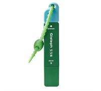 Portable Instant Stain Remover Pen - 3-Second Instant Cleaner for Clothes, Dual-Head Portable Spot Remover (12ml) with Lanyard, Wash-Free Travel Stain Eraser for Food, Drink, Sauce & Makeup (Green)