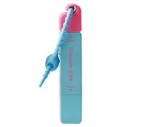 Portable Instant Stain Remover Pen - 3-Second Instant Cleaner for Clothes, Dual-Head Portable Spot Remover (12ml) with Lanyard, Wash-Free Travel Stain Eraser for Food, Drink, Sauce & Makeup (Blue)