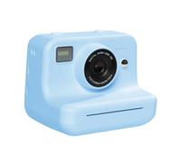 Portable Instantly Print Cameras for Children Featuring 4 Photo Paper Rolls Ideal Family Trips Creative Play Activities Kids Camera