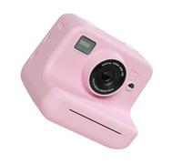 Portable Instantly Print Cameras for Children Featuring 4 Photo Paper Rolls Ideal Family Trips Creative Play Activities Camera