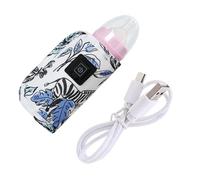 Portable Insulated Baby Bottle Bag Warmer Case with USB Heating for Pram Travel and Nighttime Convenience USB Heated Sleeve