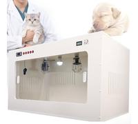 Portable Insulated Puppy Incubator with Heating & Fan, Compact Brooder Nursery for Safe Transport and Home Care of Newborn Dogs, Cats, and Other Small Critters