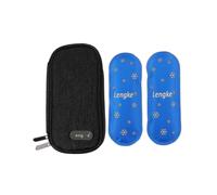 Portable Insulin Cooler Bag Medicine Cooler Bag Cooler Box with 2 Ice Packs