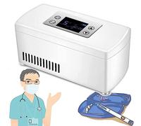 Portable Insulin Cooler,Insulin Freezer,Portable Mini Medical Fridge for campervans,caravans and Boats for Travel picnics,Singlebattery