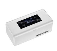 Portable Insulin Cooler - Mini Smart Medical Refrigerator, 2-8 °C Precision Temperature Control, White Car Travel Small Fridge, Large Capacity