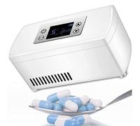 Portable Insulin Cooler,Portable Mini Medicine Cooler for Travel/interferon/Medication Storage,dualbattery