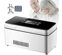 Portable Insulin Cooler Refrigerated Box Insulin Cooler Case Portable Reefer Car Small Refrigerator Mini cold boxes Portable Drug Reefer Mini Drug Constant Temperature Refrigerator 2-8℃,1*battery