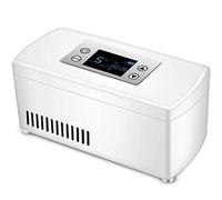 Portable Insulin Cooler Refrigerated Box Mini Travel Cooler,LED Display Insulin Storage Case, Refrigerator Reefer