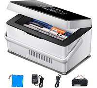 Portable Insulin Cooler Travel Case Cool Box Refrigerator Refrigeration Case, Insulin Cooler Box Refrigerator, Diabetic Insulin Travel Cooler, LCD Display,