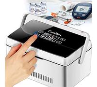 Portable Insulin Cooler Travel Case Insulin Cool Box Refrigerator Insulin Cooler Case Diabetic cooler Box, Portable Car Refrigerated Travel Case Car Medication Refrigerator Bag Portable Insu