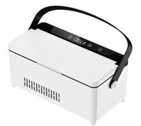 Portable Insulin Cooler Travel Case, Rechargeable Clinical Refrigerator with Smart Temperature Control, Digital Display, Quick Cooling to 5.6-46.4 ℉ / 2-8 ℃ for Diabetic Medication Storage
