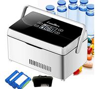 Portable Insulin Medicine Refrigerator Insulin Fridge for Travel Medicine Cooler Reefer Container for Travel with LCD Display - Keep Insulin At The Suitable Temperature