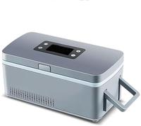 Portable Insulin Refrigerator And Refrigerated Box, LED Display Screen Medicine Refrigerated Box At 2-8 ° C, Station Wagon Medicine Refrigerated Box, Mini Re