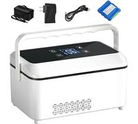 Portable Insulin Travel Bag Insulin Cool Box Refrigerator Insulin Fridge Insulin Box Portable Insulated Case, 2-8°C Insulin Cooler Travel Case Fridge for Car