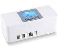 Portable Insulin Travel Bag Insulin Cool Box Refrigerator Portable Insulin Cooler Box Intelligent Cooler 2-8 °C Car Fridge LCD Display USB Rechargeable - for Diabetes Syringes, Interferon an