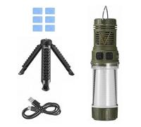Portable Integrated Camping Light,3-in-1 Camping Light with 4000mAh Battery,LED For Outdoor Adjustable Picnic,Five Lamp Le &