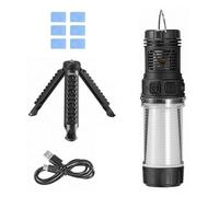 Portable Integrated Camping Light,3-in-1 Camping Light with 4000mAh Battery,LED & Le Picnic,Five For Outdoor Adjustable Lamp