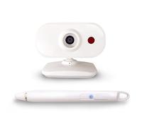 Portable Interactive Whiteboard Smart Teaching Whiteboard,Long Foucs Written and Drawn,Mini Portable Projector Screen for Home,Office, Classrooms, Meeting and Presentation