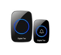 Portable IP55 Waterproof 1000 Ft Range & 36 Chimes Wireless Doorbell Battery Operated, Front Door Bells Wireless Cordless, Multi Room Wireless Doorbell Plug in & Use, Modern Battery Doorbells Wireless