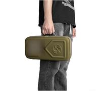 Portable IP67 Waterproof Protective Hard Case, EVA Hard Shell Storage Case 39X20x9Cm Waterproof Shockproof Travel Carry Bag (GC-1586 Army Green)