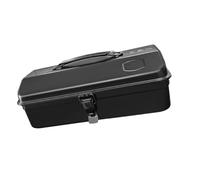 Portable Iron Tool Box Chest Easy Carry Handle Spacious Interior Protections Suitable for Various Environment Heavy Duty Metal Tool Box with Handle Portable Storage Case for Tools Organization