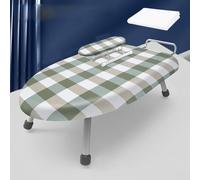 Portable Ironing Board with Mini Sleeve, Folding Design for Sewing, Craft Room, Household, Dorm - Small Tabletop Size