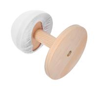 Portable Ironing Stool with Base Wooden Board for Garments