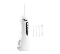 Portable Irrigator, Rechargeable Cordless Irrigator 200ml | with 3 Water Modes for Teeth | for Shower, Bathroom, Workplace, After Meals, Travel, Home, Brackets and Adults