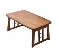 Portable Japanese Bamboo Floor Table Low Coffee Table for Small Spaces Style Ideal for Bedroom Study & Picnics 70x40x31cm Lightweight & Functional