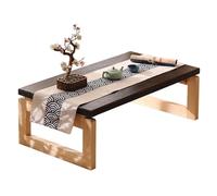 Portable Japanese Folding Table for nic & Camping Wooden ack & Breakfast Serving Table for Bed Small Coffee & Floor Table 35.5" x 20" x 12"