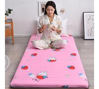 Portable Japanese Futon Mattress 5cm Thick Soft Mat Roll Up Folding Sping Pad for Home Camping Couch Travel table Bed Solut