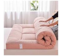 Portable Japanese Futon Mattress 7cm Thick Soft Double Size (90 x 200 cm) ace-Saving Solut for Easy Sto and table Rest