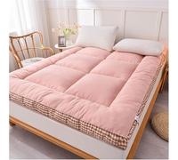 Portable Japanese Futon Mattress Thick ng Guest Bed for Dorms Camping or Sofa; table ace-Saving Solut for Smals Perfect for Overnight Guests.