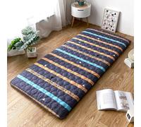Portable Japanese Futon Mattress - Twin Size Foldable Floor Mat, Lightweight Camping Sleeping Pad, Ideal for Travel, Yoga, and Guest Bedding