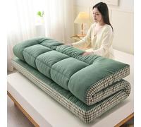 Portable Japanese Futon MattressFoldable RollUp Bed for Single & Double Use SpaceSaving Design Ideal for Home Travel Sofa Bed Camping Guest Room.