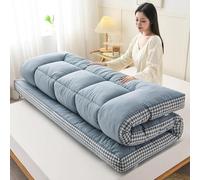 Portable Japanese Futon MattressFoldable RollUp Bed for Single & Double UseIdeal for Camping Sofa and Guest SleepoversSpaceSaving Comfort Solution