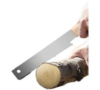 Portable Japanese Pull Saw 6 Inch- Flush Cut with Three-Sided Cutting Edges, SK-5 Steel Double-Sided Sharp Blade (11/17TPI), Perfect for Wood Cutting, ICarpenters
