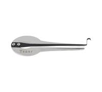 Portable Jaw Harp, Stainless Jews Harp Ethnic Mouth Russian Musical Harmonica Beginner for Educational Musical Instruments Beginners(Large size)