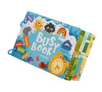 Portable Jelly Sticker Book For Kids Educational Puzzle Toy Quiet Activity For Learning Letter And Farm Animals Quiet Activity Book