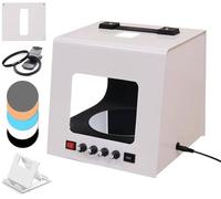 Portable Jewelry Photography Light Box, Magnetic Suspension Bracket, 1kg Load Capacity, Mini Photo Studio for Necklaces, Earrings, Bracelets - TB200